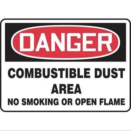 Accuform OSHA DANGER SAFETY SIGN COMBUSTIBLE MCHL290XV MCHL290XV